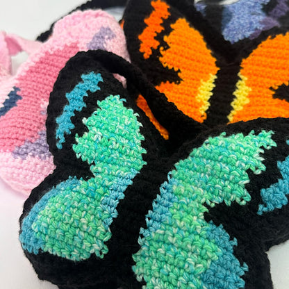 Flutter & Carry - Crochet Butterfly Bag