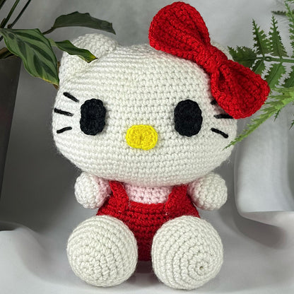 Kawaii Dreams - Hello Kitty Crochet Amigurumi Figure