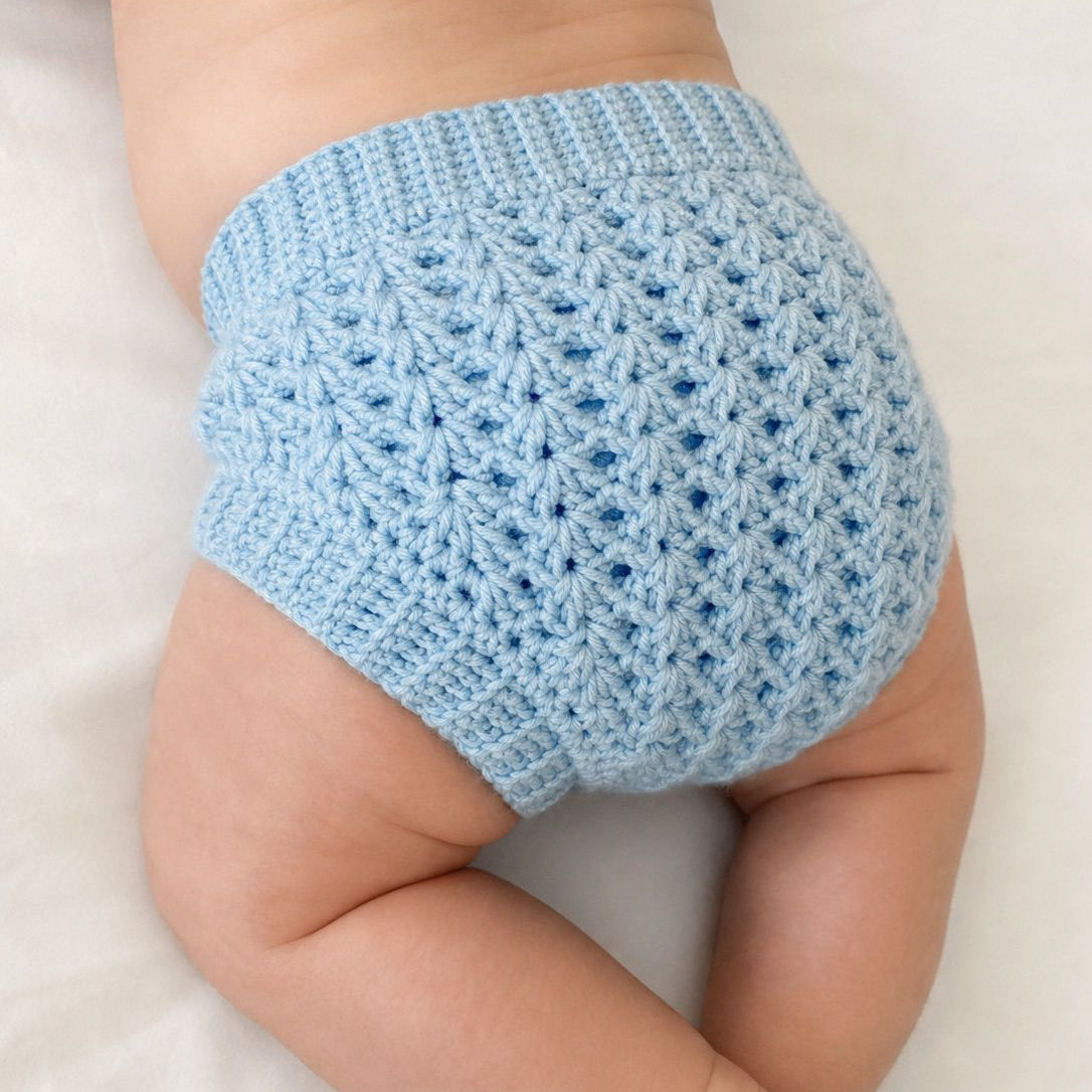 Snug & Sweet - Crochet Baby Diaper Cover