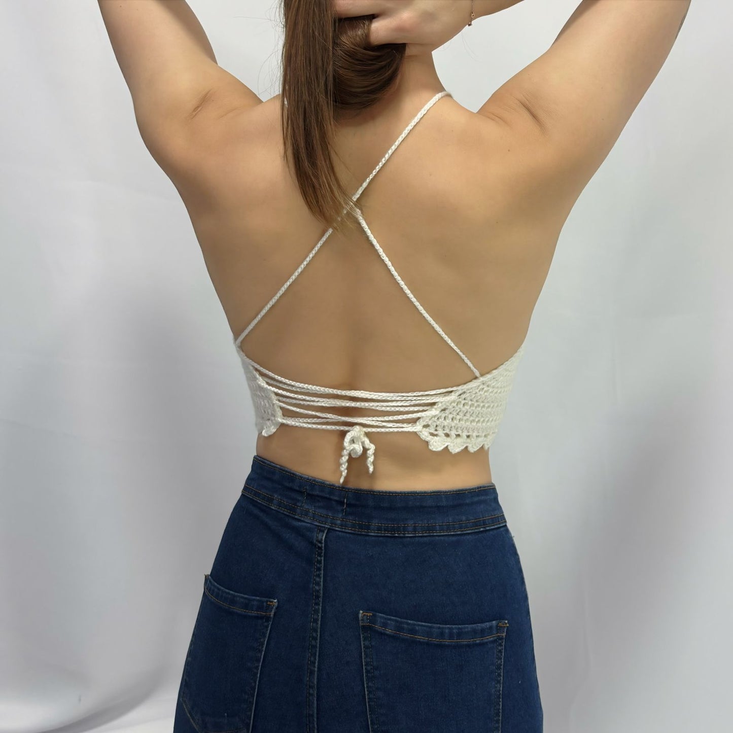 Wild Spirit - Crochet Viper Bralette Halter Top